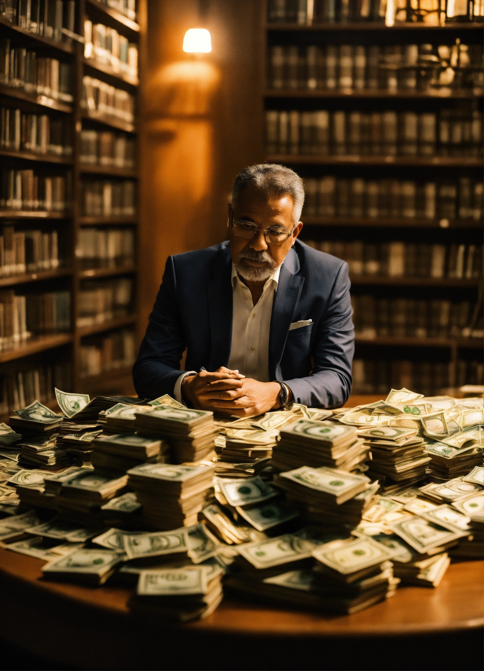 affiliate marketer hard at work