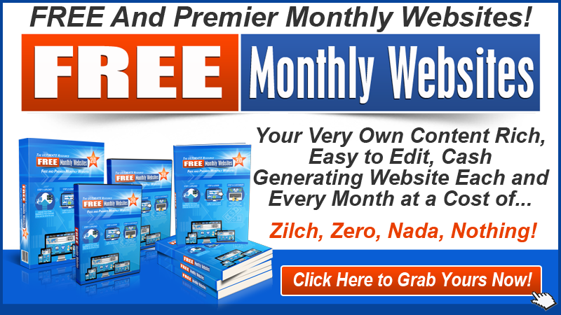 Completely Free Websites Every Month