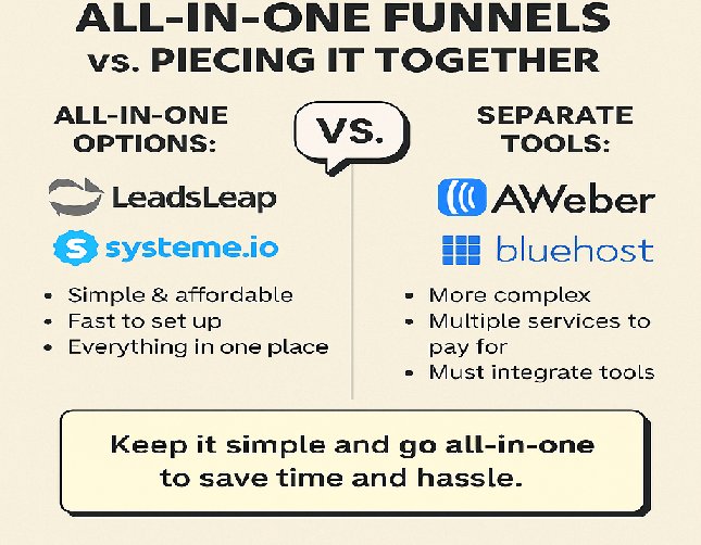 💡 All-in-One Funnels vs. Piecing It Together: Which Is Better?